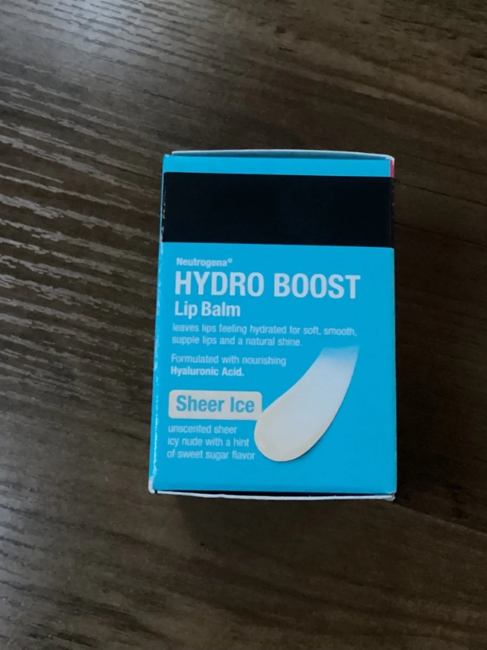 Neutrogena Hydro Boost Hyaluronic Acid Lip Balm Sheer Ice Fragrance Free New 15g